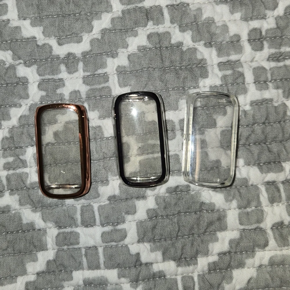 Fitbit Luxe Screen Protector Case - 3 pack